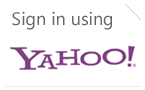 Sign in with Yahoo